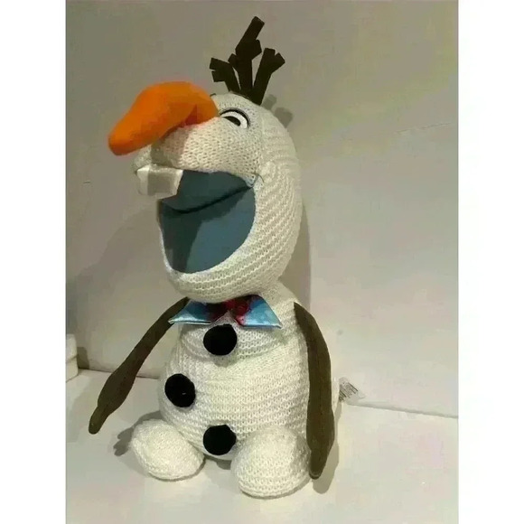 Disney Store Olaf Frozen Adventure Plush Toy 16” Snowman - Picture 4 of 12